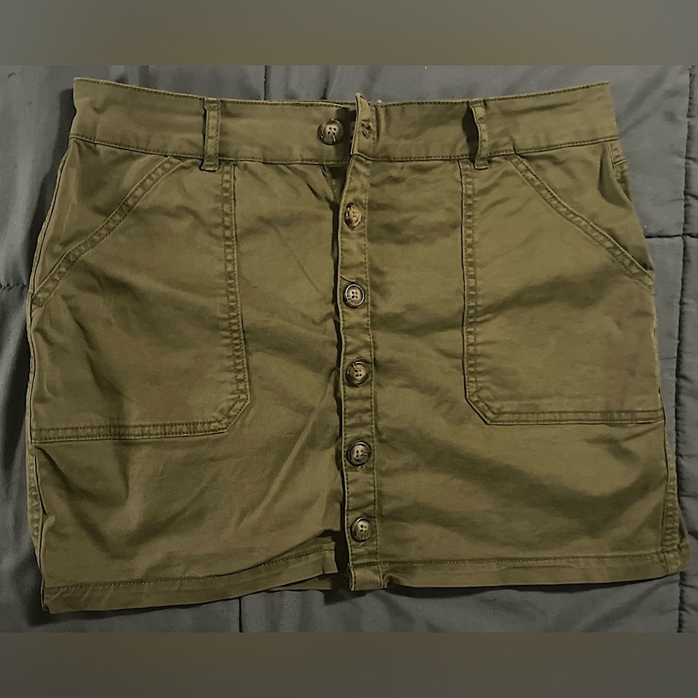 Garage Jean Skirt